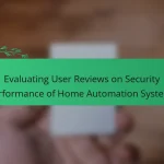 Evaluating User Reviews on Security Performance of Home Automation Systems