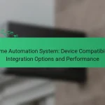 Home Automation System: Device Compatibility, Integration Options and Performance