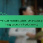 Home Automation System: Smart Appliance Integration and Performance