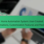 Home Automation System: User-Created Automations, Customization Features and Flexibility